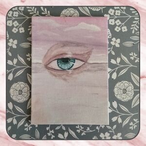 Abstract Eye Canvas Art